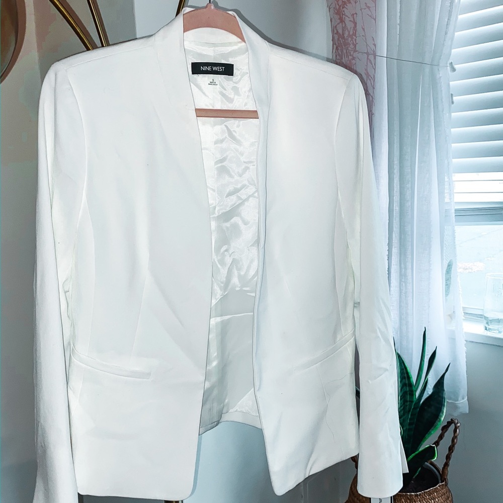 White blazer